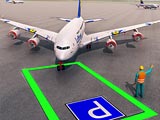 Парковка самолета 3Д